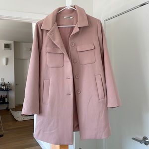Farrow. Pink coat. Size M